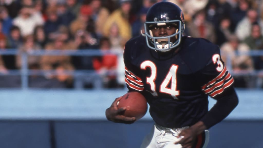 Walter Payton, Chicago Bears RB, 1975-87. Super Bowl XX Champ