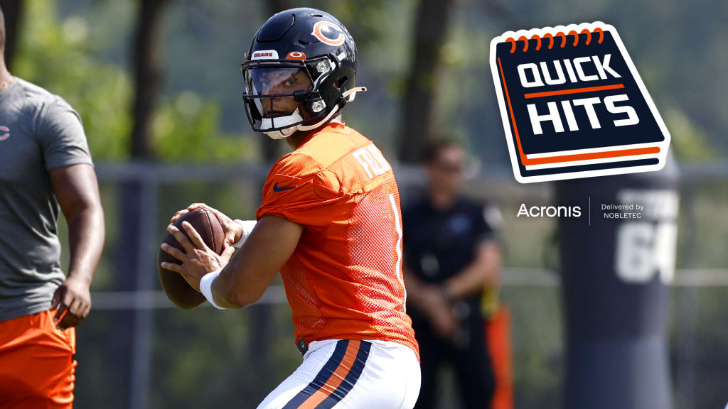 Chicago Bears Training Camp, Justin Fields & offense shine during Family  Fest