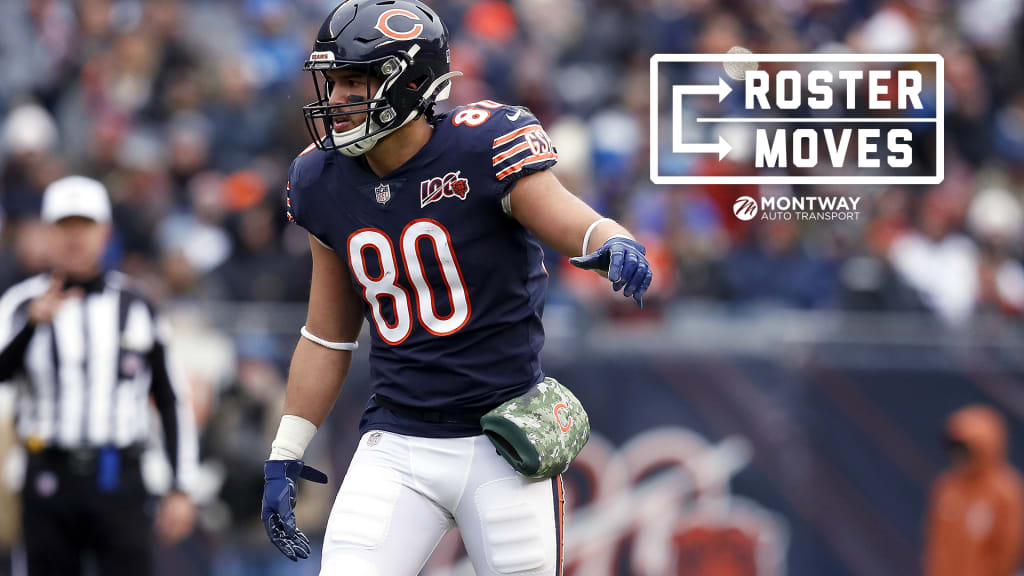 Chicago Bears release veteran TE Trey Burton 