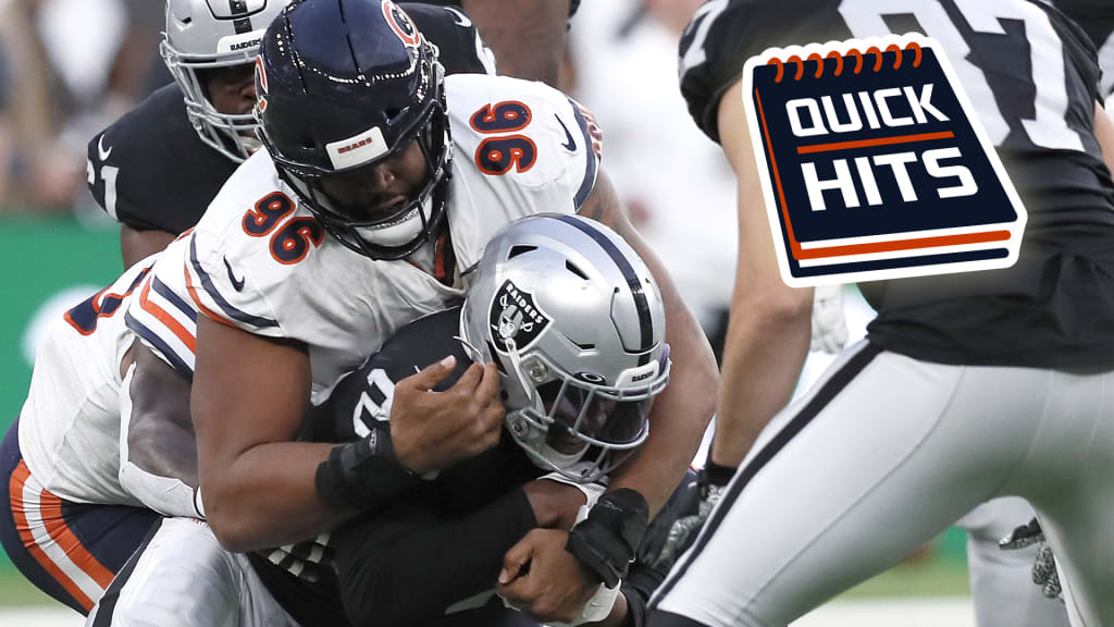 Akiem Hicks Returns to Chicago Bears Practice - Sports Illustrated