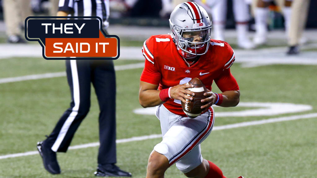 Twitter reacts to Chicago Bears first round pick QB Justin Fields