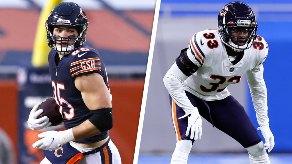 Cole Kmet, Jaylon Johnson pay homage to Bears history with jersey numbers –  NBC Sports Chicago