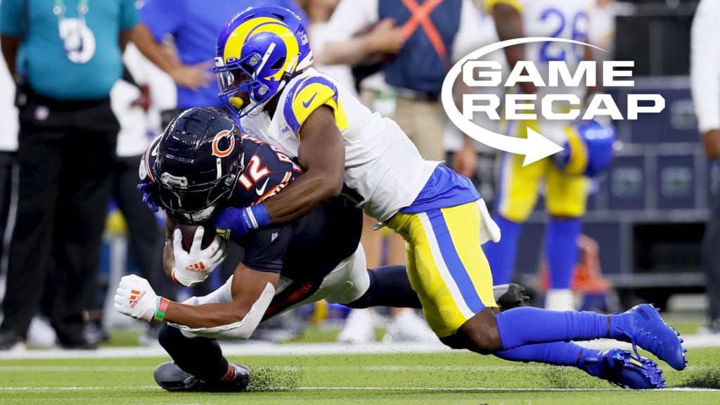 Bears at Rams score, takeaways: Matthew Stafford soars in L.A. debut;  Justin Fields scores first NFL TD 