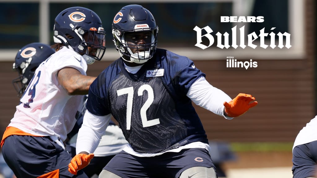 Bears OL Alex Leatherwood returns to practice