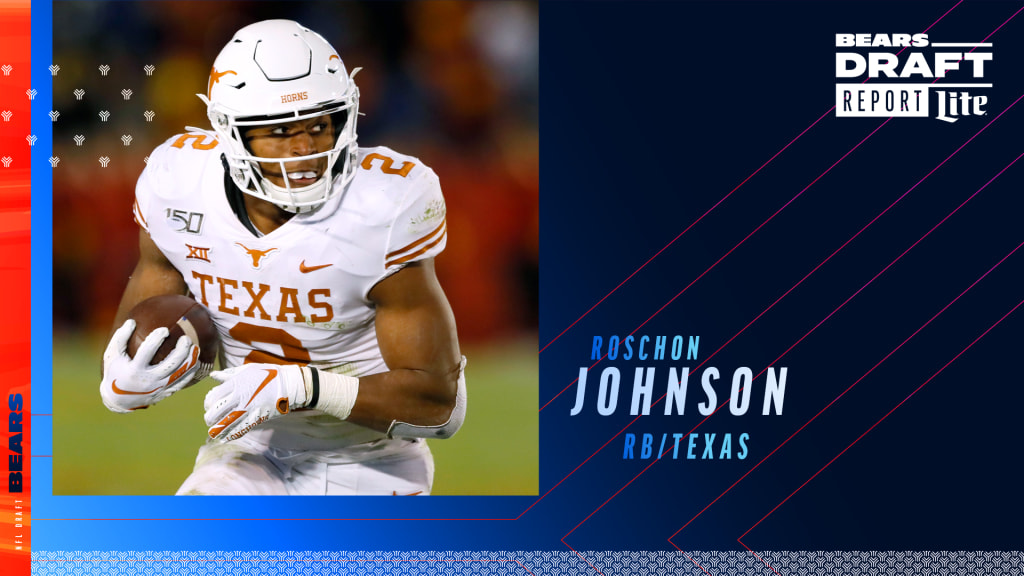 Chicago Bears select Texas RB Roschon Johnson in the fourth round