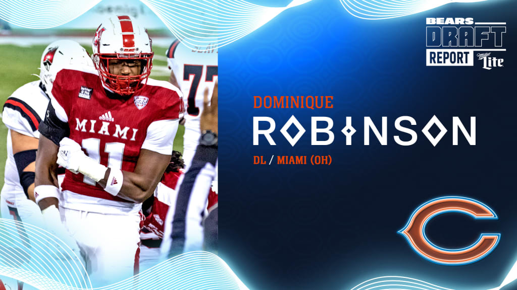 Pick announcement: Bears select Dominique Robinson