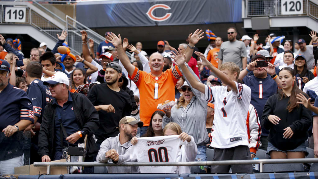 Watch: Bears fans at Soldier Field celebrate Texans win