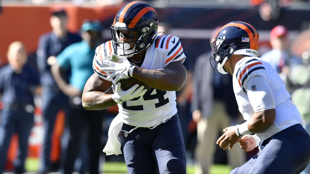 Khalil Herbert's comfort level growing with Chicago Bears offense