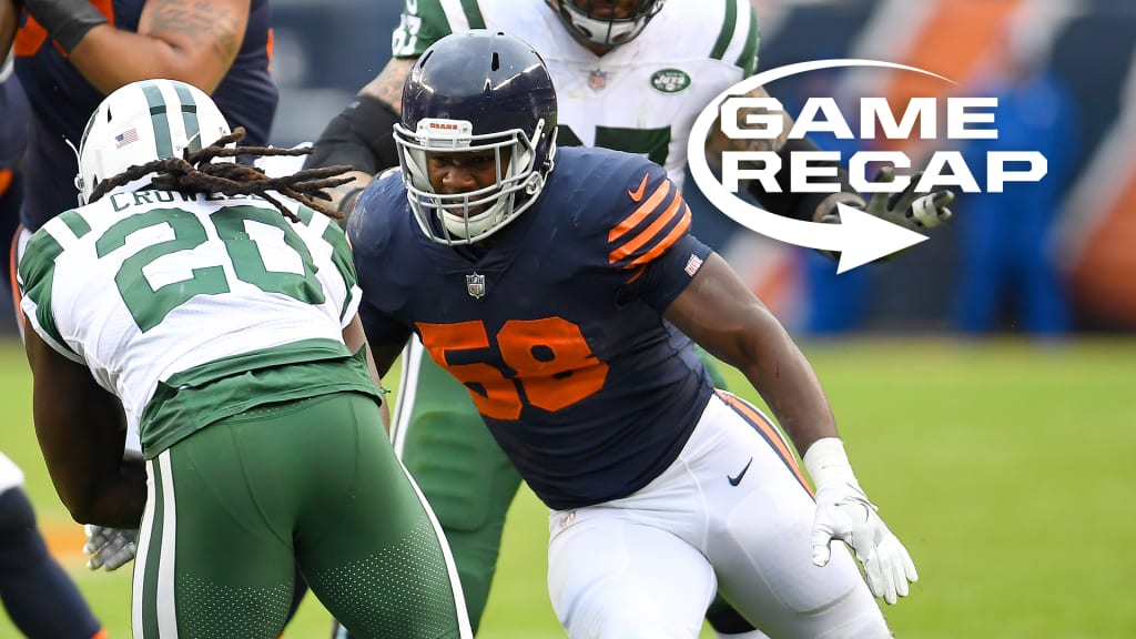 Game recap: Bears turn on Jets to snap skid