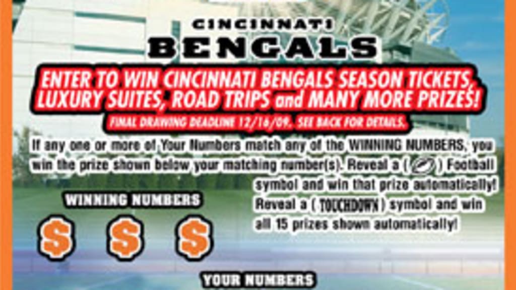 Win Bengals tickets and prizes by - Cincinnati Bengals