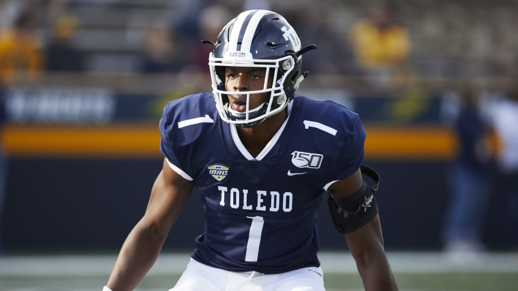 S Tycen Anderson (Toledo) Runs a 4.36 40-Yard Dash at the 2022 Combine