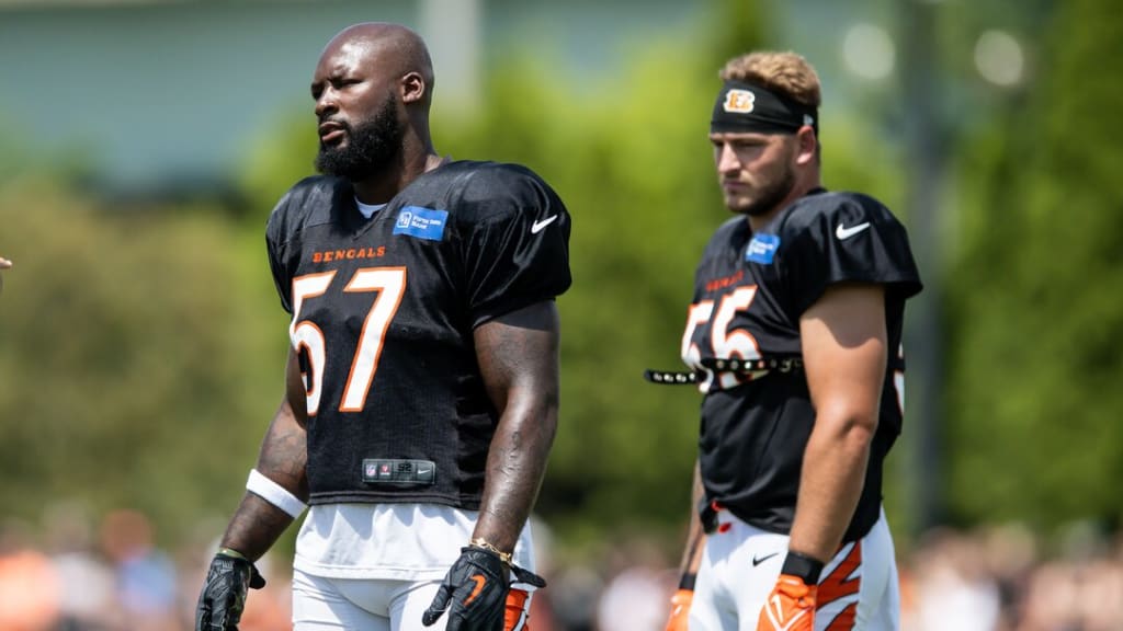 Cincinnati Bengals linebacker Germaine Pratt (57) gestures during