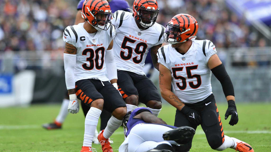 Lamar Jackson, Ravens hold on to beat Cincinnati 27-24. Bengals 0