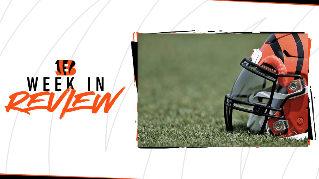 Week In Review: News, videos, photos from the Cincinnati Bengals