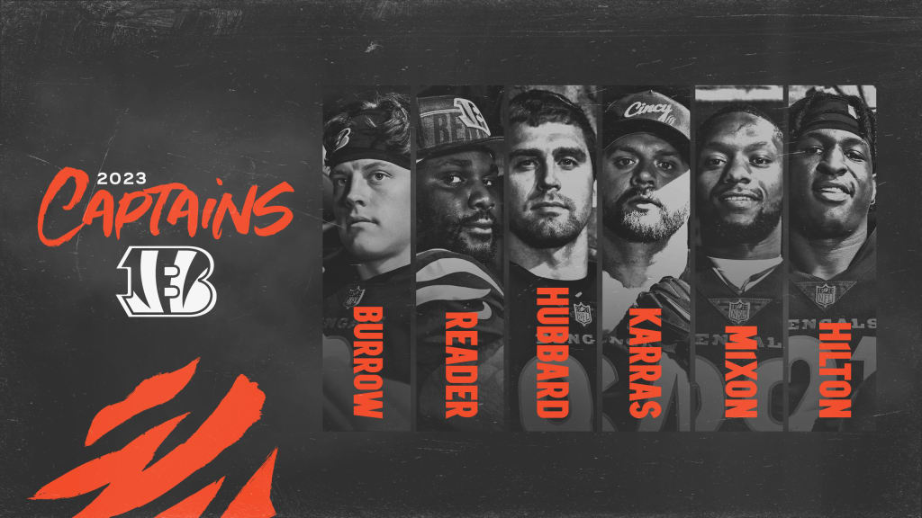 Our 2022 Captains! - Cincinnati Bengals