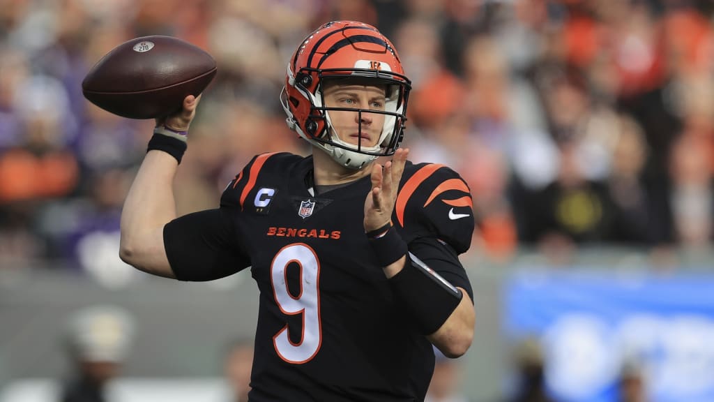 Baltimore Ravens wide receiver James Proche II (3) lines up for the play  during an NFL wild-card football game against the Cincinnati Bengals on  Sunday, Jan. 15, 2023, in Cincinnati. (AP Photo/Emilee