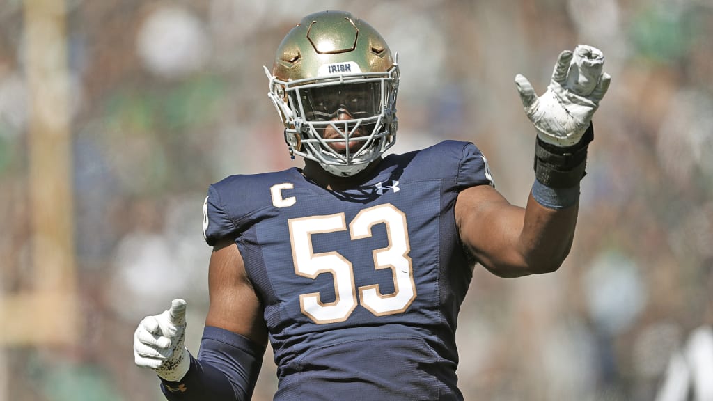 Bengals take Notre Dame defensive end Khalid Kareem with fifth pick, citing  his potential