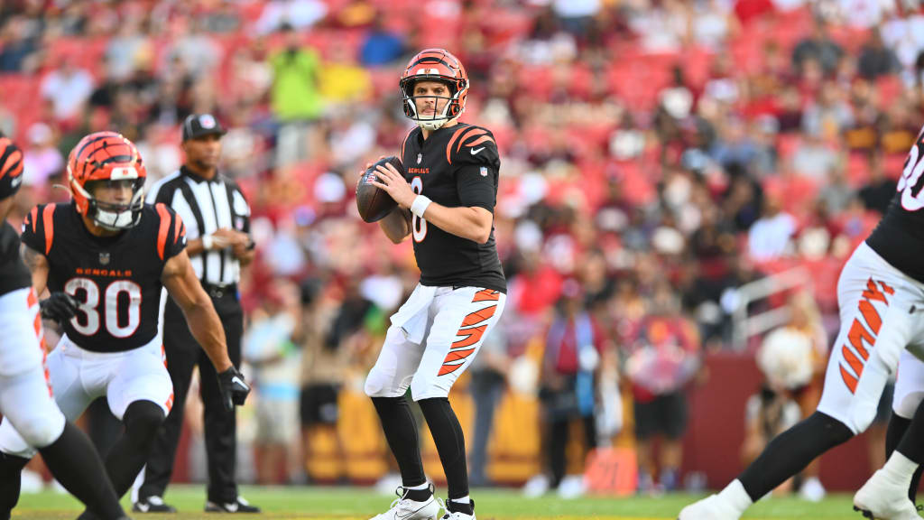 Bengals lose preseason finale to Commanders 21-19