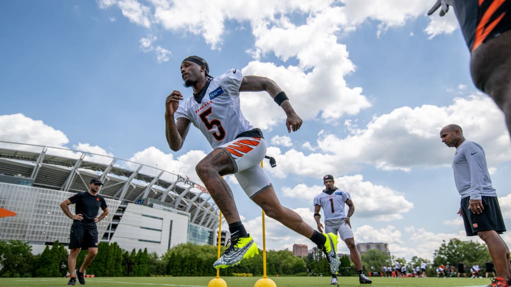 Tee Higgins is thrilled to join his idol, A.J. Green