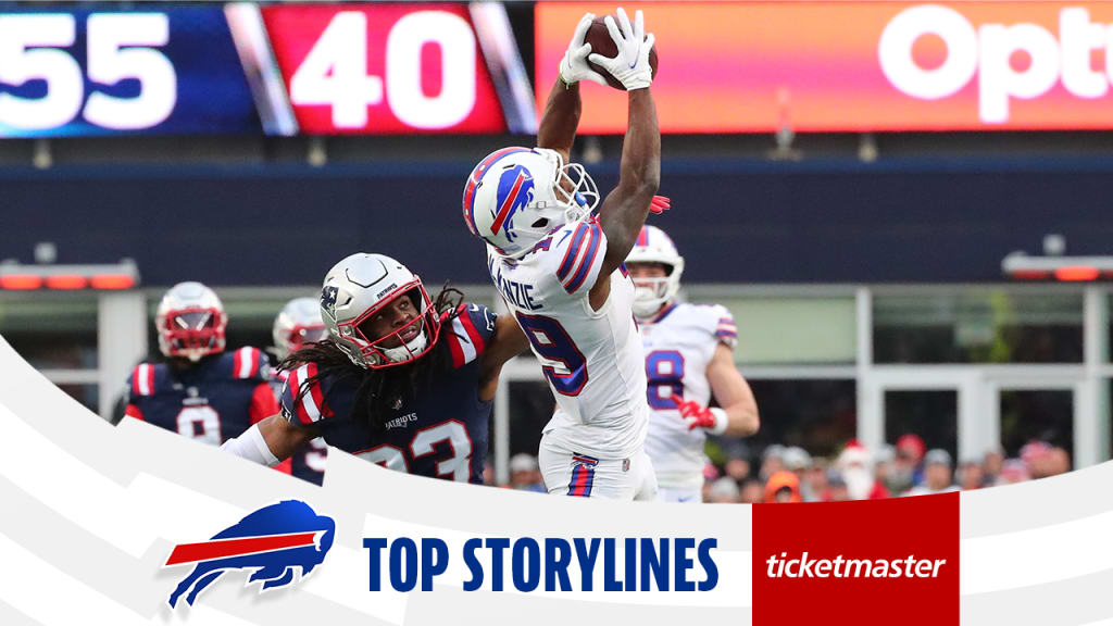 Top 5 storylines to follow for Bills at Patriots