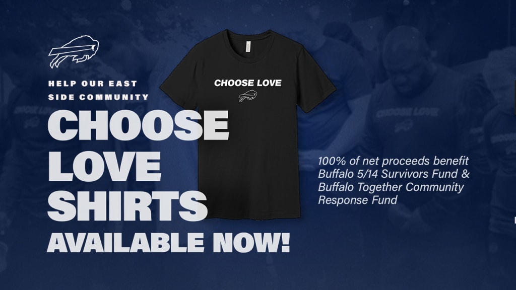 brydning halvkugle uregelmæssig Choose Love' Bills shirts are now available