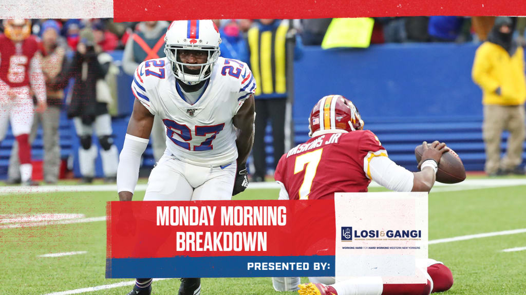 Josh Allen wearing a Bills Ryan Fitzpatrick jersey during pregame warm-ups  : r/buffalobills