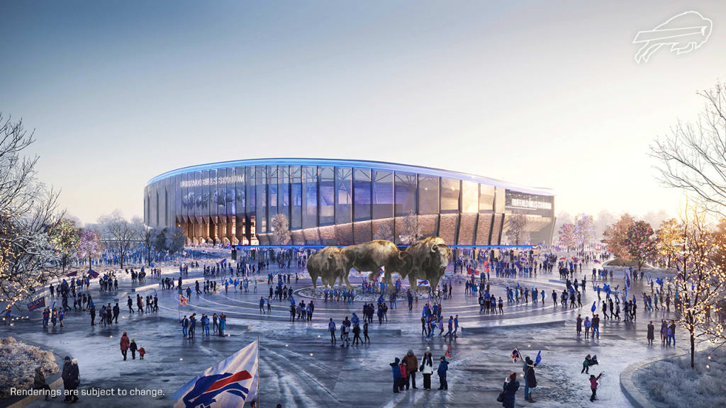 FOX Sports: NFL on X: The #Bills have released renderings of their new  state-of-the-art, $1.4 billion stadium 