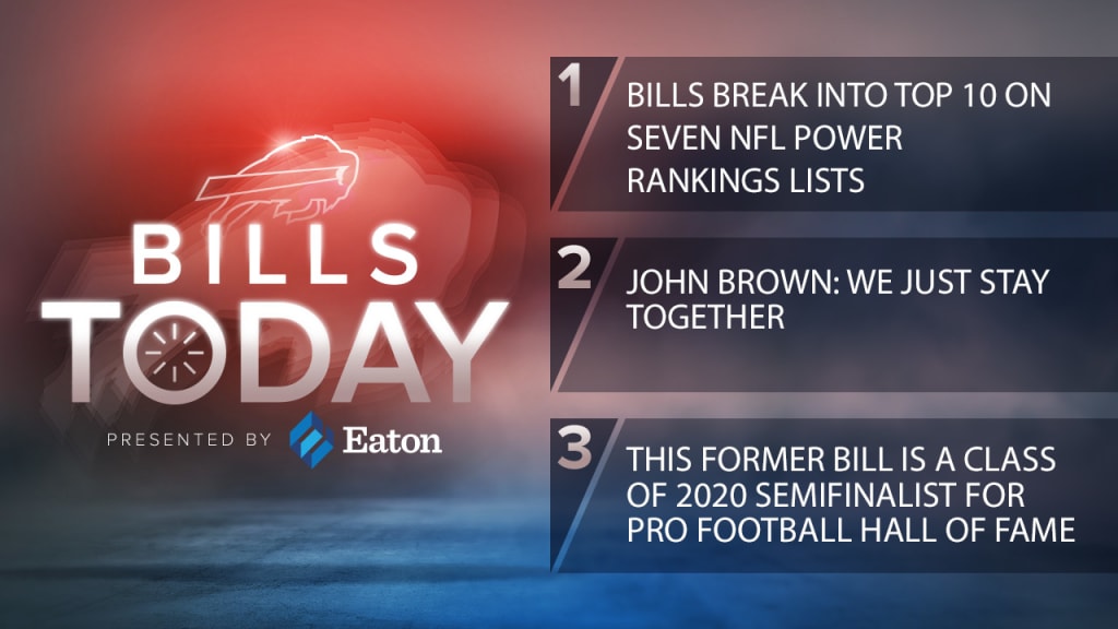 Bills Today  Bills break into top 10 on seven NFL power rankings lists