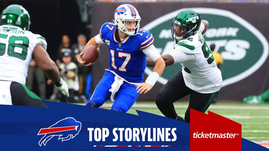Top 6 storylines to follow for Bills at Jets