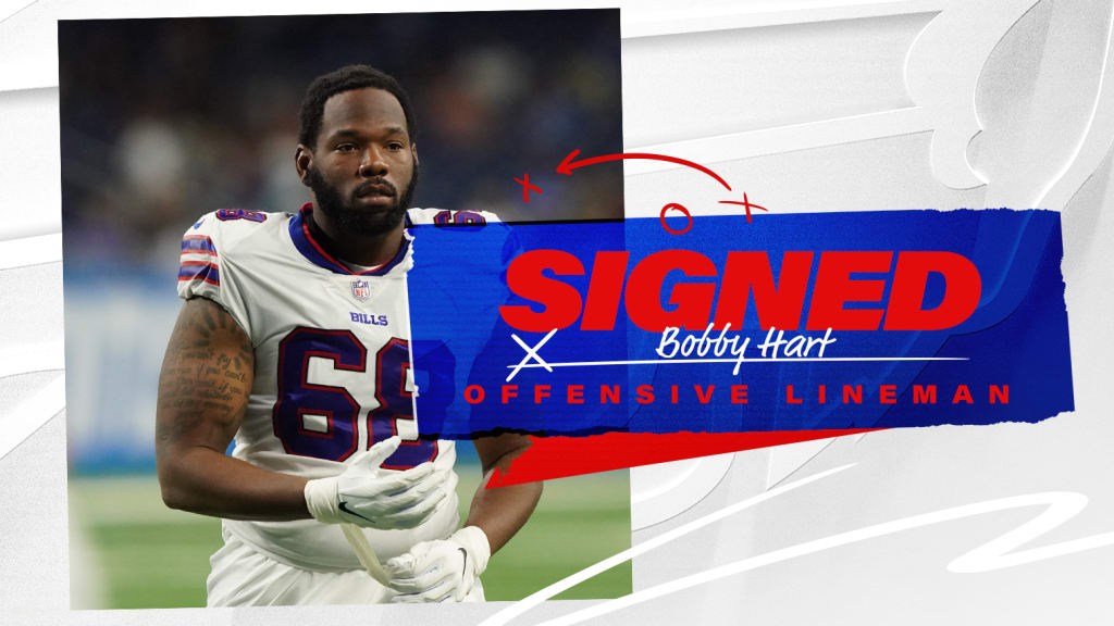 Bills sign Bobby Hart to 53-man roster: Could he start in place of