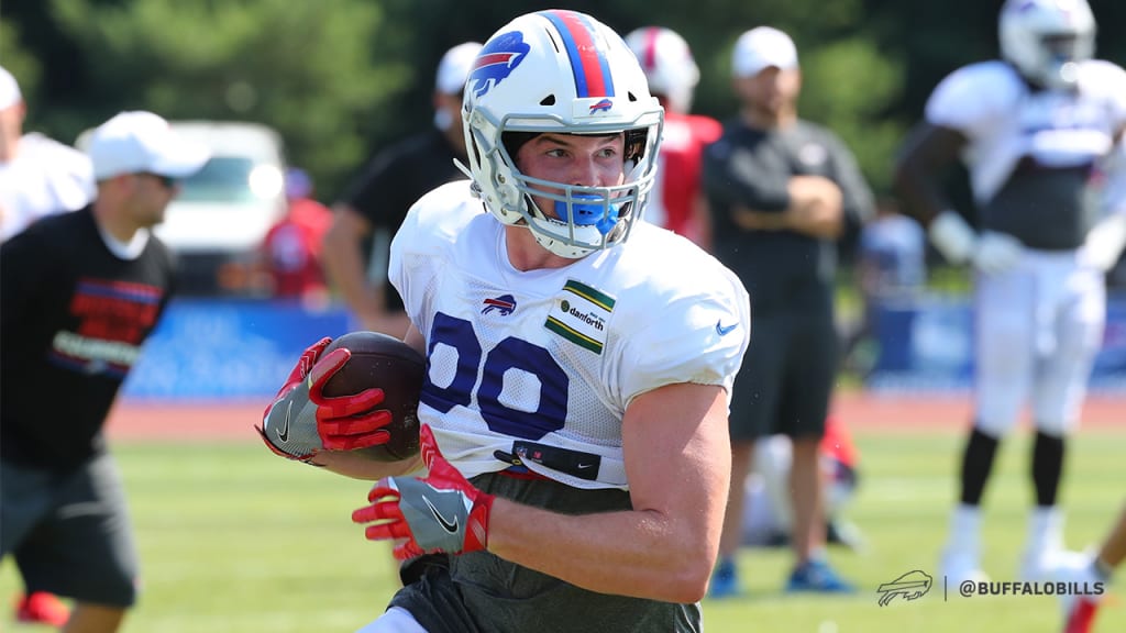 Bills' tight ends Dawson Knox, Jason Croom return to practice