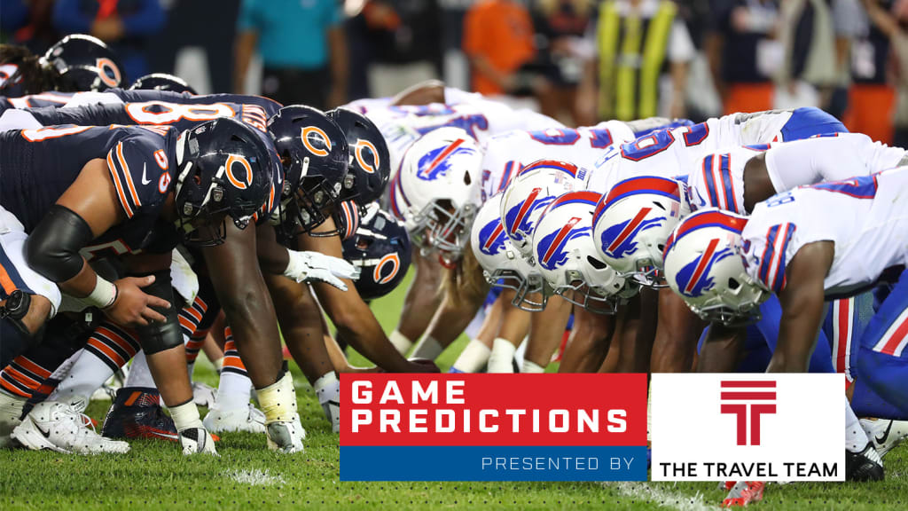 Game Predictions, Bills vs. Bears