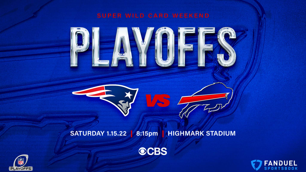 Bills to host Patriots on Super Wild Card weekend