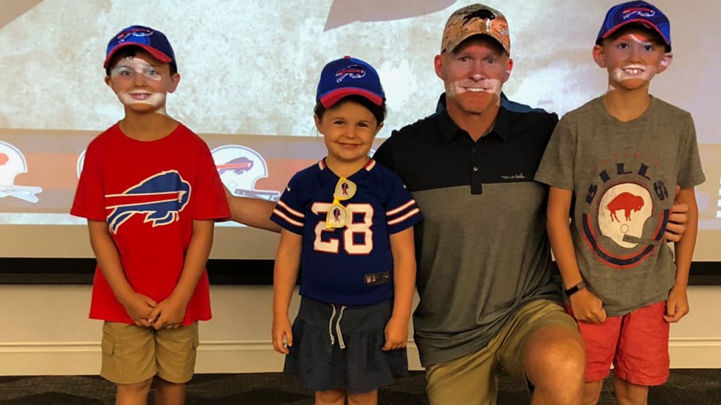 Josh Allen Designs Custom New Era Cap for Oishei Children's Hospital, A cap  for a cause. 