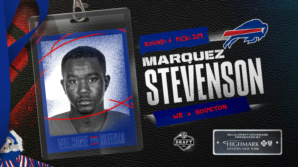 Buffalo Bills PR on X: Selected WR Marquez Stevenson out of