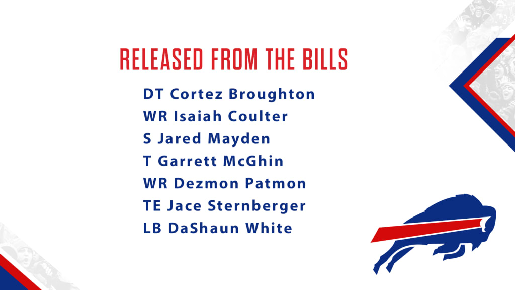 Buffalo Bills part ways with seven players ahead of Tuesday deadline