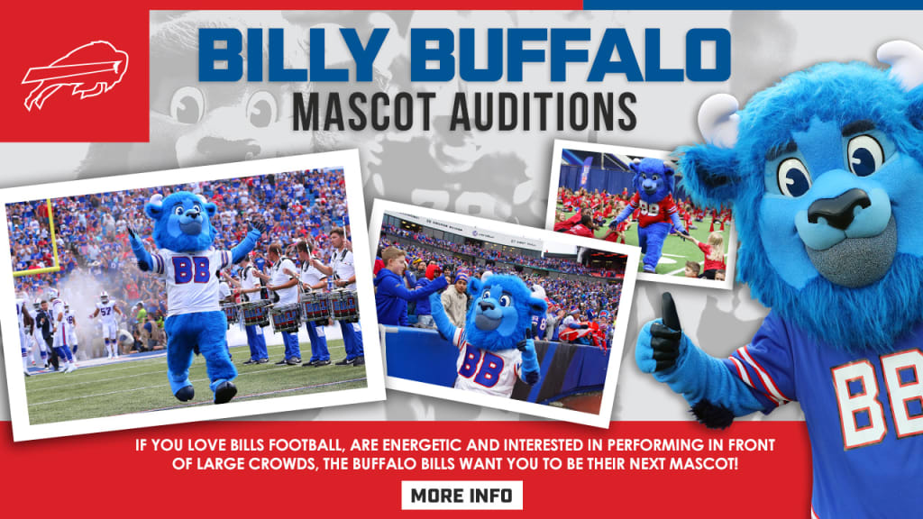 Billy Buffalo gets a new look, New look. Same Billy Buffalo. Our favorite  mascot is back and looking better than ever!, By Buffalo Bills