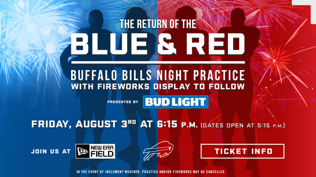 buffalo bills red and blue game 2022