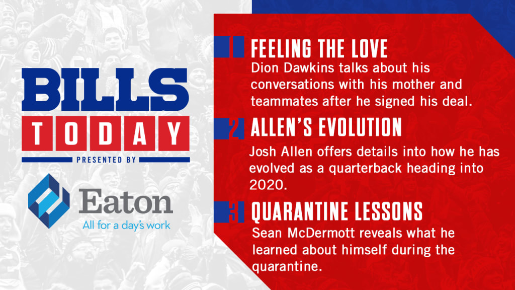 Dion Dawkins Talks Bills' Super Bowl Aspirations, Josh Allen, More