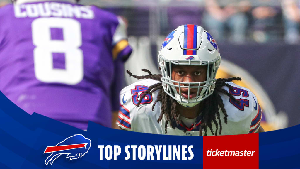 Vikings vs Bills Fantasy Football Worksheet, Week 10