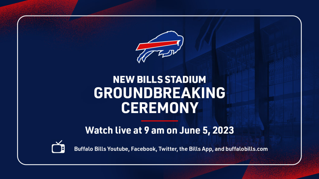 Groundbreaking Ceremony Held for New Buffalo Bills Stadium