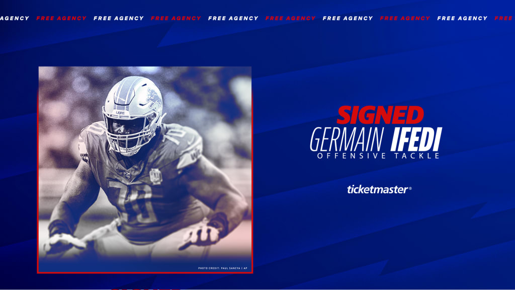 Detroit Lions Sign Offensive Tackle Germain Ifedi 