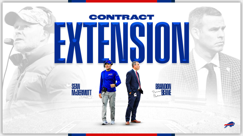 Best buffalo Bills Sean Mcdermott Brandon Beane Contract Extension shirt -  Guineashirt Premium ™ LLC