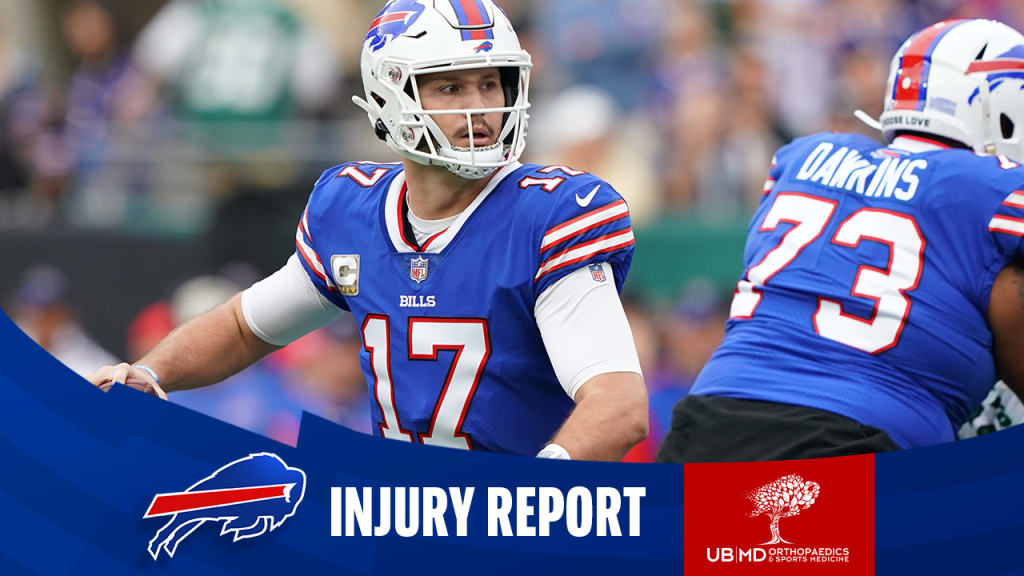 Sean McDermott updates Josh Allen, other Bills injuries