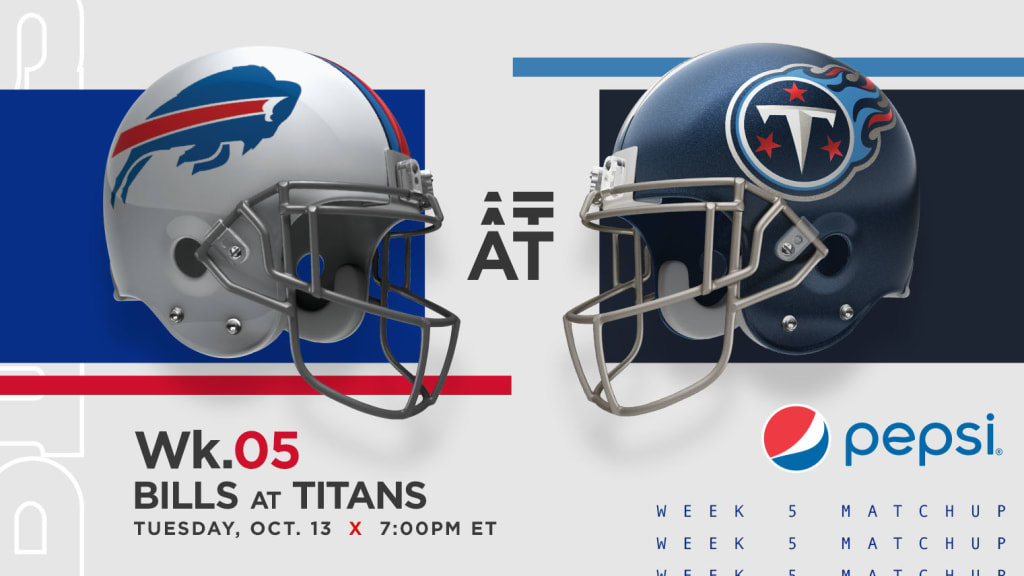 NFL Week 5 Tuesday Night Football Live: Bills vs. Titans - Battle Red Blog