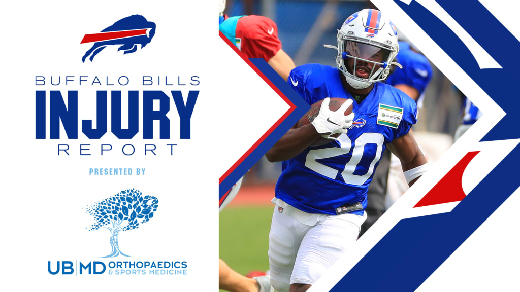 Bills' injury list remains status quo