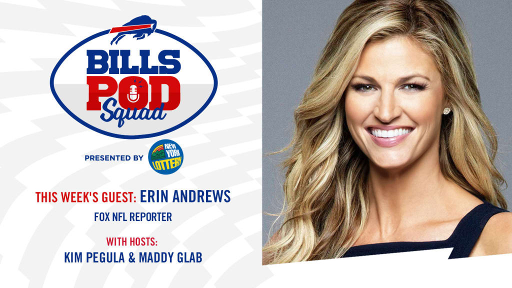 3 things we learned from Erin Andrews on 'Bills Pod Squad