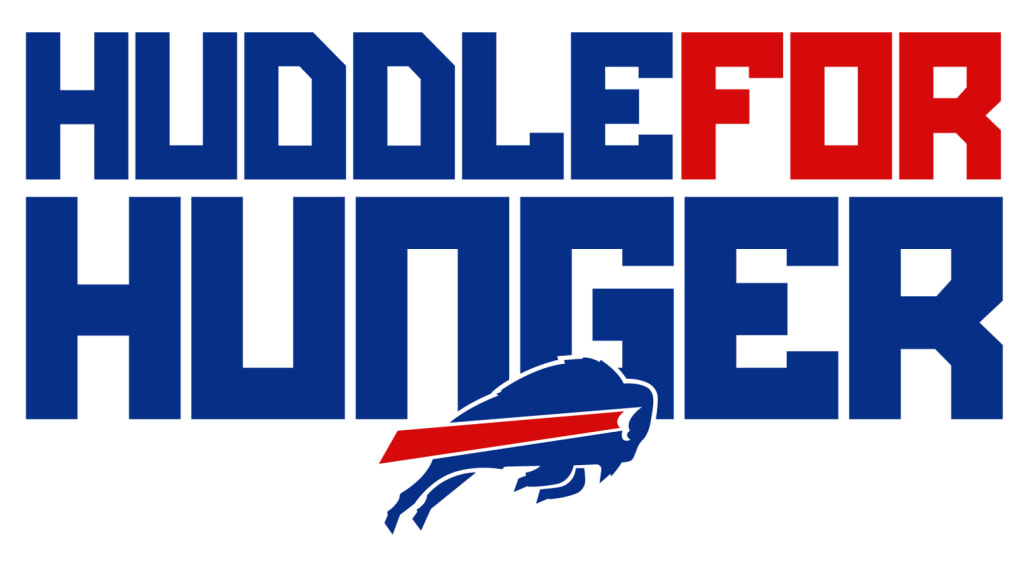 Buffalo Bills Huddle for Hunger  Buffalo Bills 