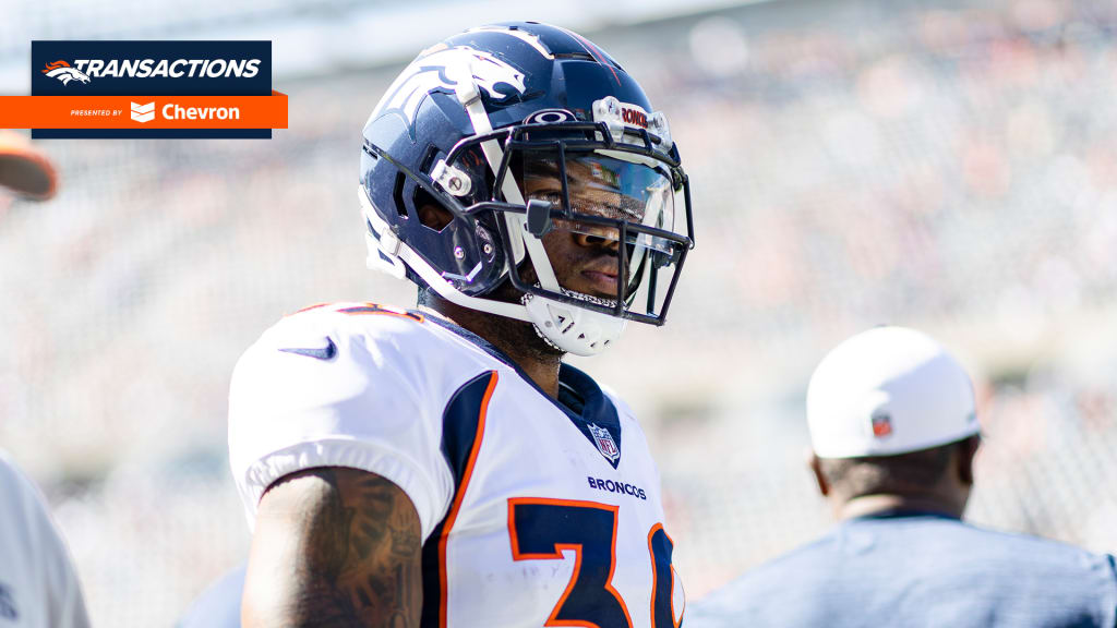 Denver Broncos safety P.J. Locke (6) against the Las Vegas Raiders