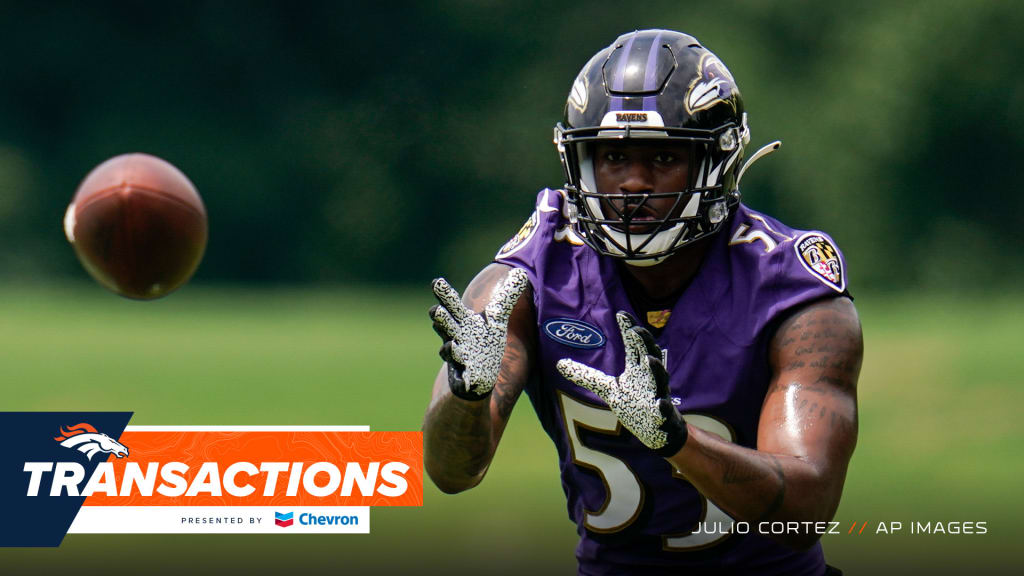 2023 Baltimore Ravens Transactions